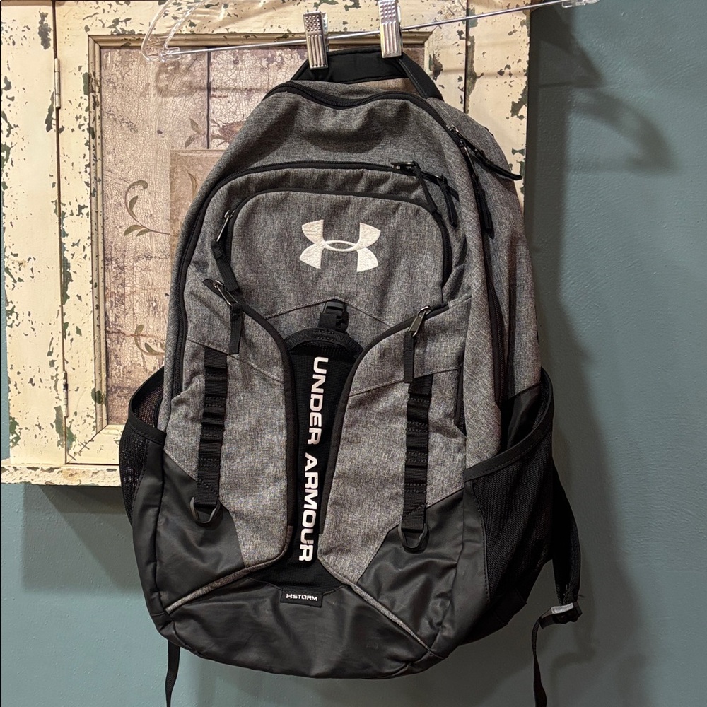 Under Armour Charcoal and Black Men's Backpack